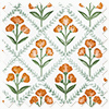 Chatsworth, Pumpkin Spice - Motorised Roman Blind